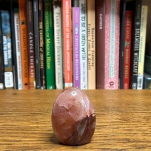 Fire Quartz Freeform with Rainbows  - for grounding & focus